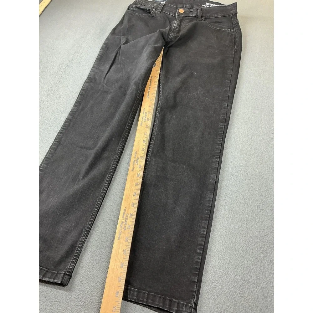 Mugsy Jeans Mens 34x32 Black Slim Straight Denim Charcoal Wash Egypt FLX3NSQ